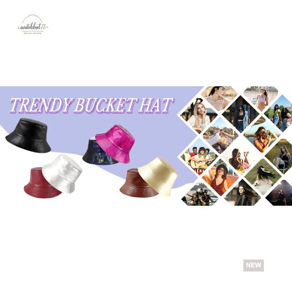Reversible Waterproof Bucket Hat Packable Unisex Festival Fishing Outdoor main image 4